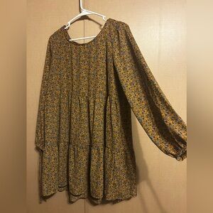 Wild Fable Large Floral Dress